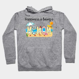 Happiness Is Being A Memom Summer Beach Happy Mother's Day Hoodie